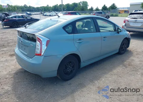 2013 Toyota Prius Two from USA, damaged, VIN JTDKN3DU4D5692877